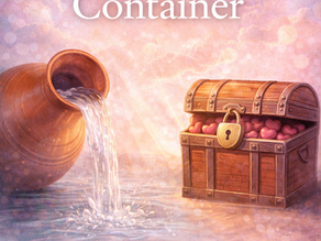 Love as a vessel and not a container
