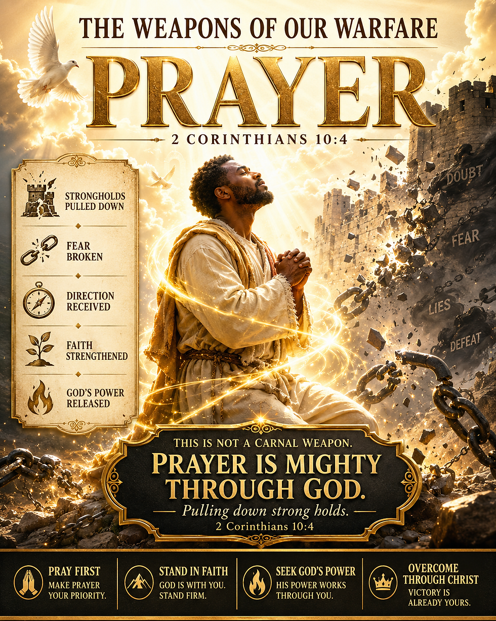 The Weapons of our Warfare: Prayer