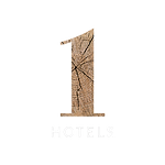 white 1 hotels logo