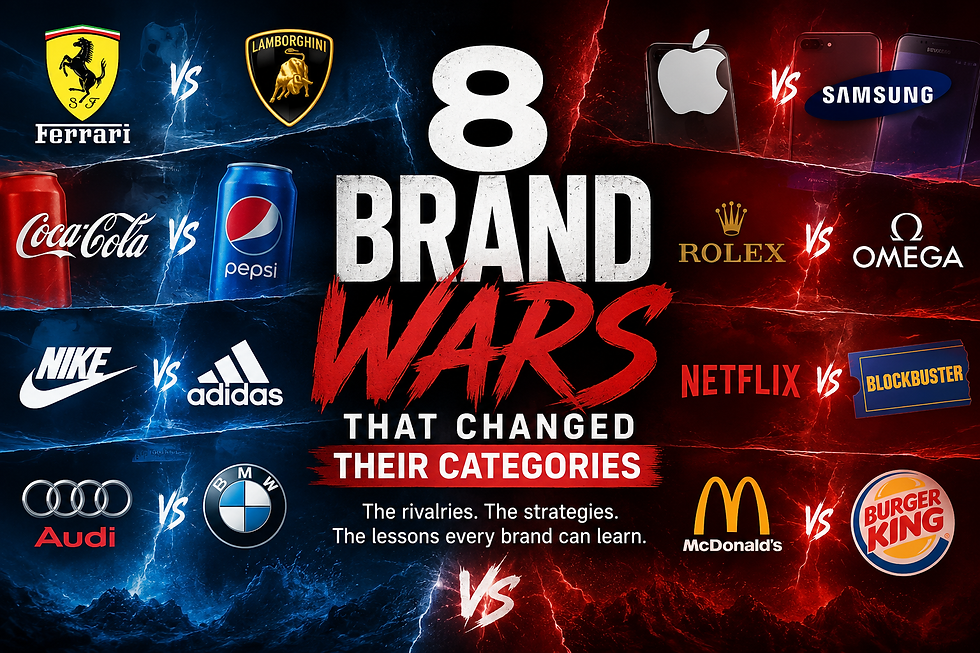 8 Brand Wars That Changed Their Categories