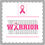 縮圖：Breast Cancer Awareness: Survivor Warrior Ceramic Coaster| Cork-Backed