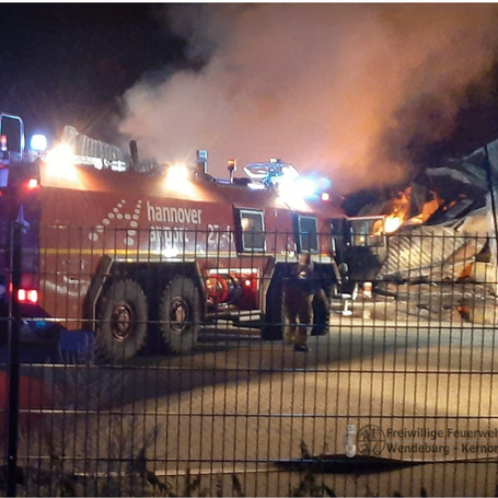Großbrand in Stederdorf (08.08.2024)