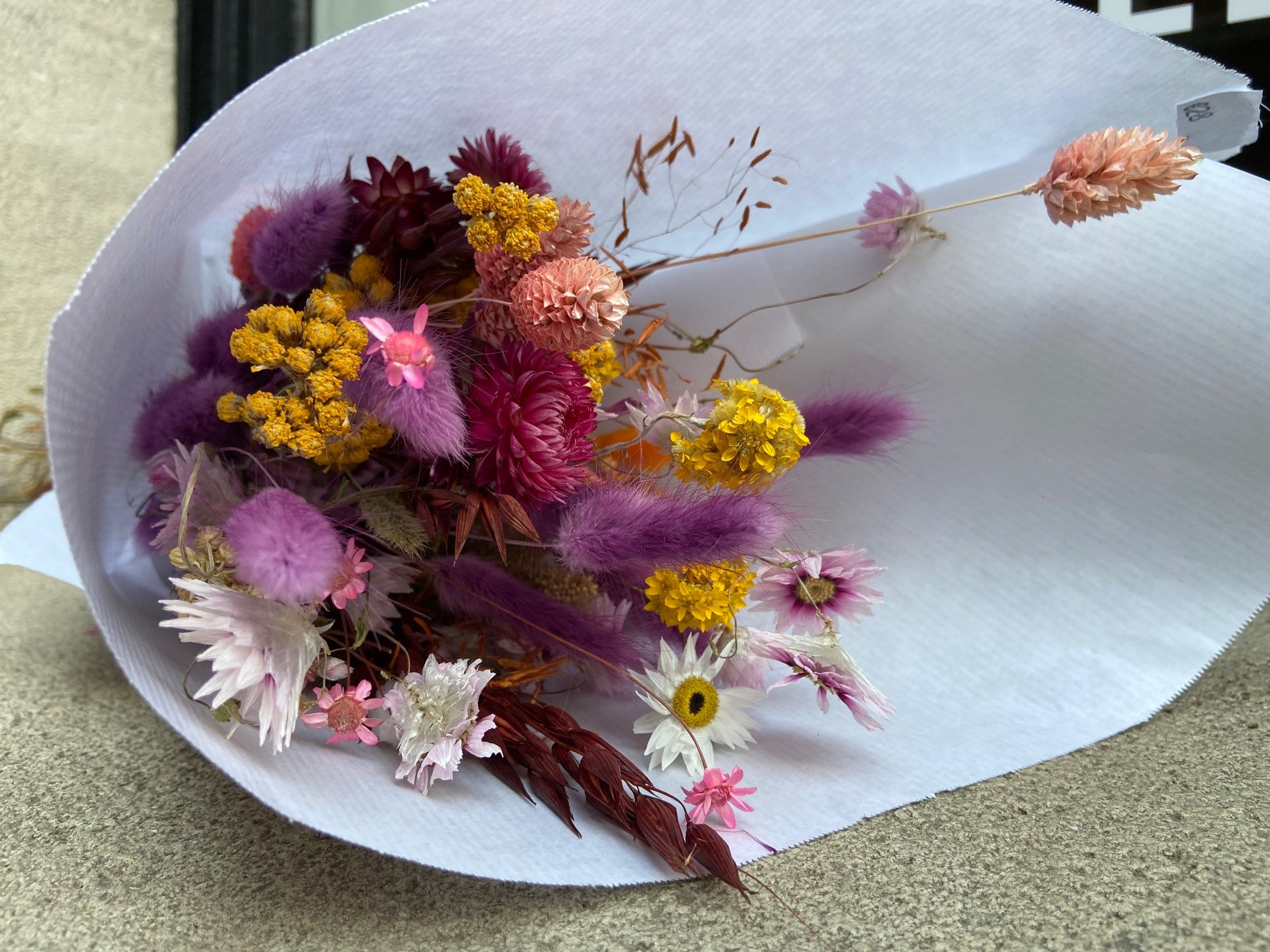 Droogbloemboeket B045