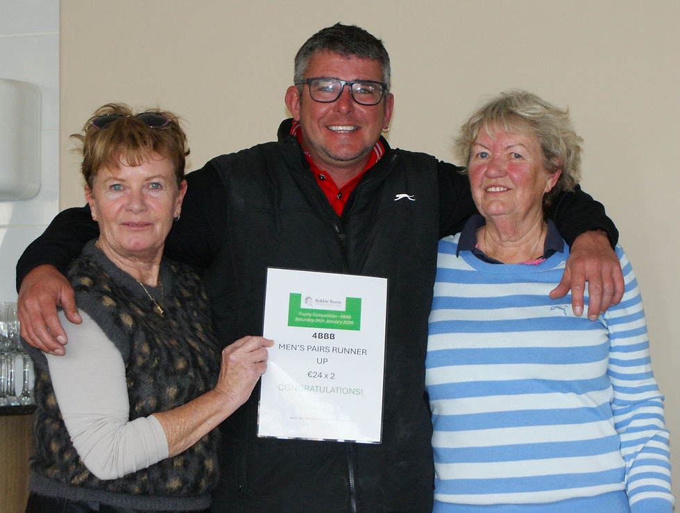 Tam Henderson & Matthew Halligan - 36 points