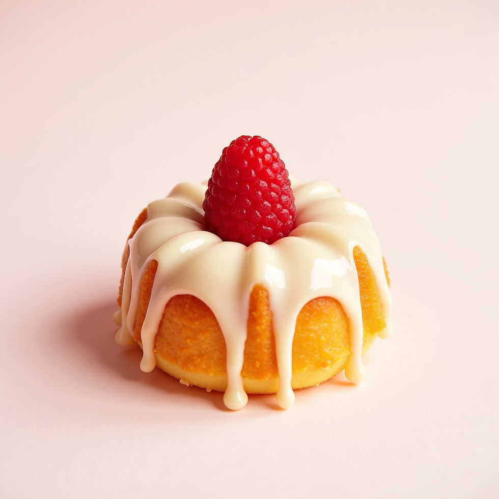 Lemon Raspberry Cakelet