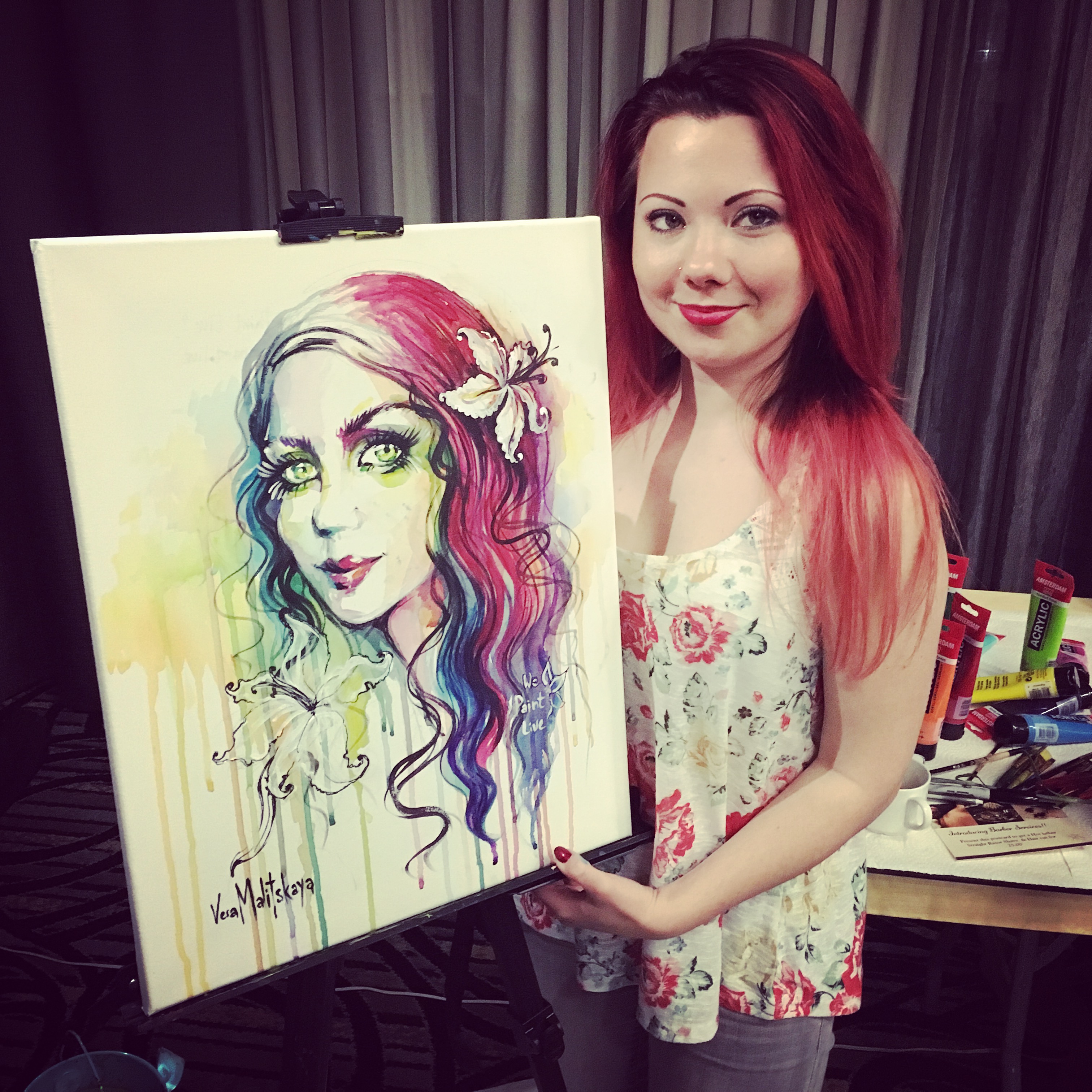 Live Painting Creation