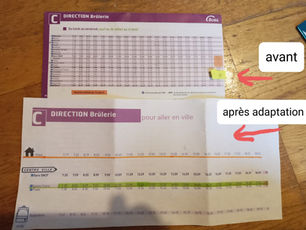 Adaptation des horaires de bus