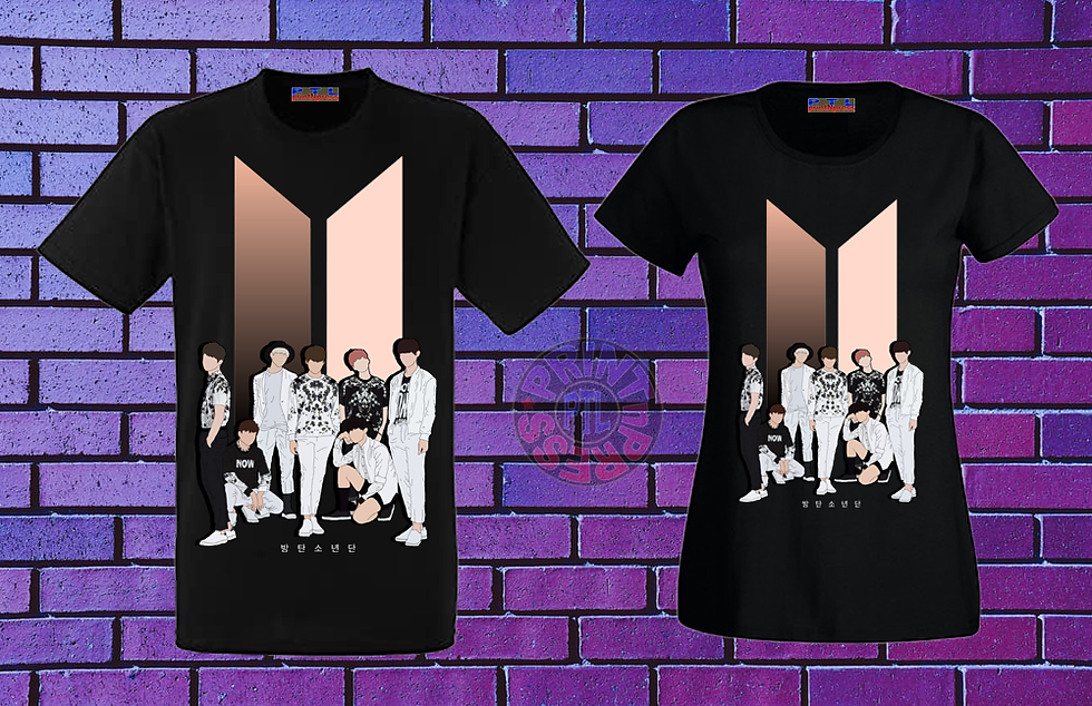 Thumbnail: KOREAN K-POP BAND SHIRTS / BTS SHIRTS / BANGTAN BOYS / BLACK PINK