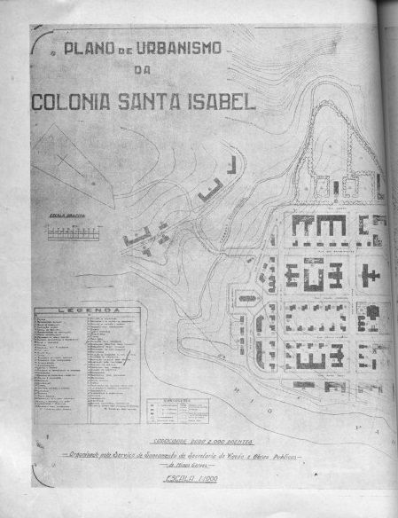 Planta antiga de Santa Isabel