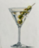 Thumbnail: Cocktail Glass Collection - Canvas or Plate Only