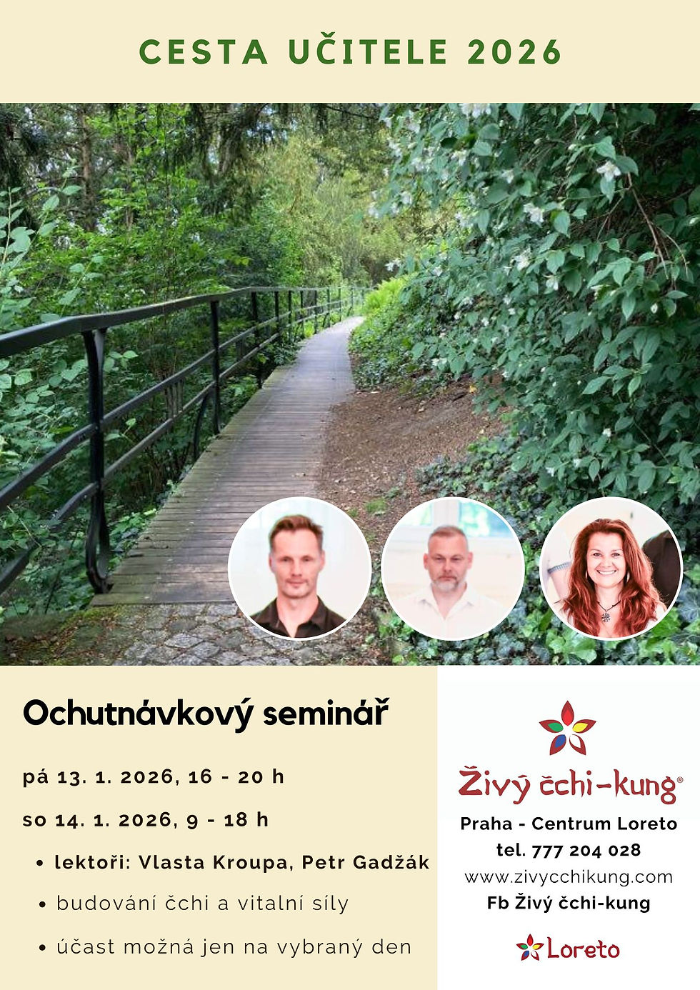 Cesta učitele - ochutnávkový seminář