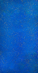 Polvere Stelle Blu Antique Mirror