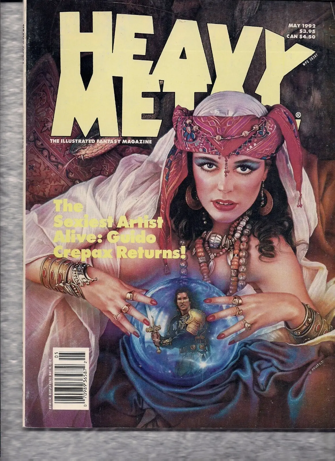 HEAVY METAL~MAY~1992~SPECIAL~RARE~ILLUSTRATED~HARD TO FIND MAGAZINE!~
