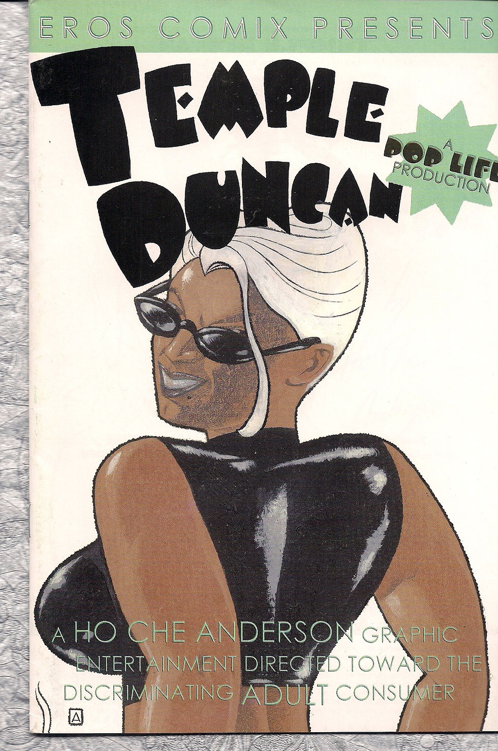 EROS COMIX~TEMPLE DUNCAN~NO. 01~RARE~ILLUSTRATED!~HARD TO FIND ADULT COMICS!~
