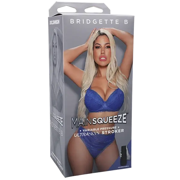 DOC JOHNSON~BRIDGETTE B!~MAINSQUEEZE ULTRASKYN SEXTOY~DVD~AND~MAGAZINE!~