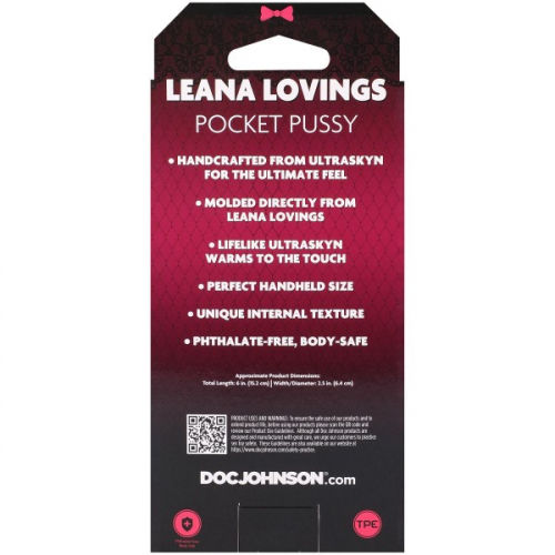 Thumbnail: LEANA LOVINGS~SIGNATURE~STROKER~ULTRASKYN~TRUE 3D SEX TOY!~