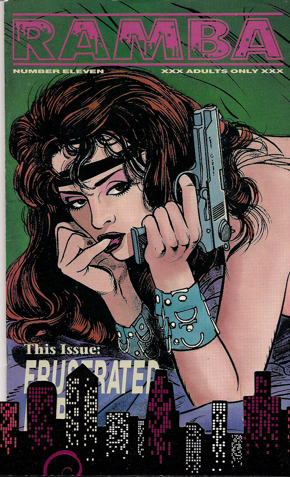 EROS COMIX~RAMBA~NO.11~RARE~ILLUSTRATED!~HARD TO FIND~ADULT COMIX!~