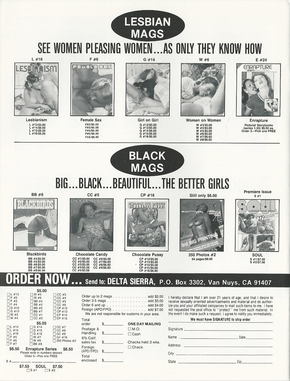 Thumbnail: MARQUIS~BLONDES VOL.2~NO.3~1987~JUST MORE OF WHAT YOU'RE LOOKING FOR!~
