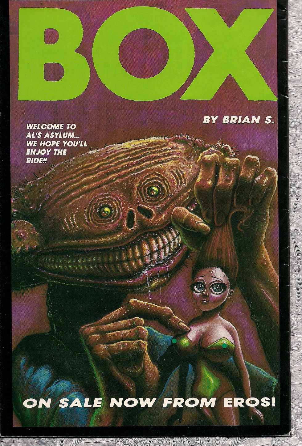 Thumbnail: EROS COMIX~SPANK~NO. 01~RARE~ILLUSTRATED!~HARD TO FIND ADULT COMICS!~