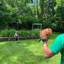 Playing Catch is a Family Affair