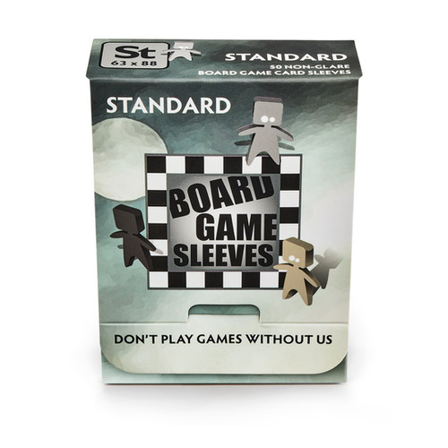 63 x 88 card sleeves 50 Any thicker and they simply fall over and difficult to shuffle due to the thickness. Card Game Card Sleeves (63.5x88mm)