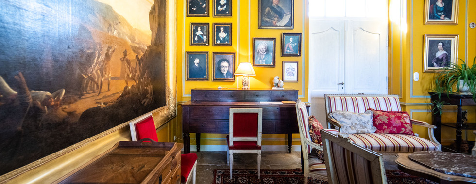 Portraits des anciens propriétaires du Château d'Alteville