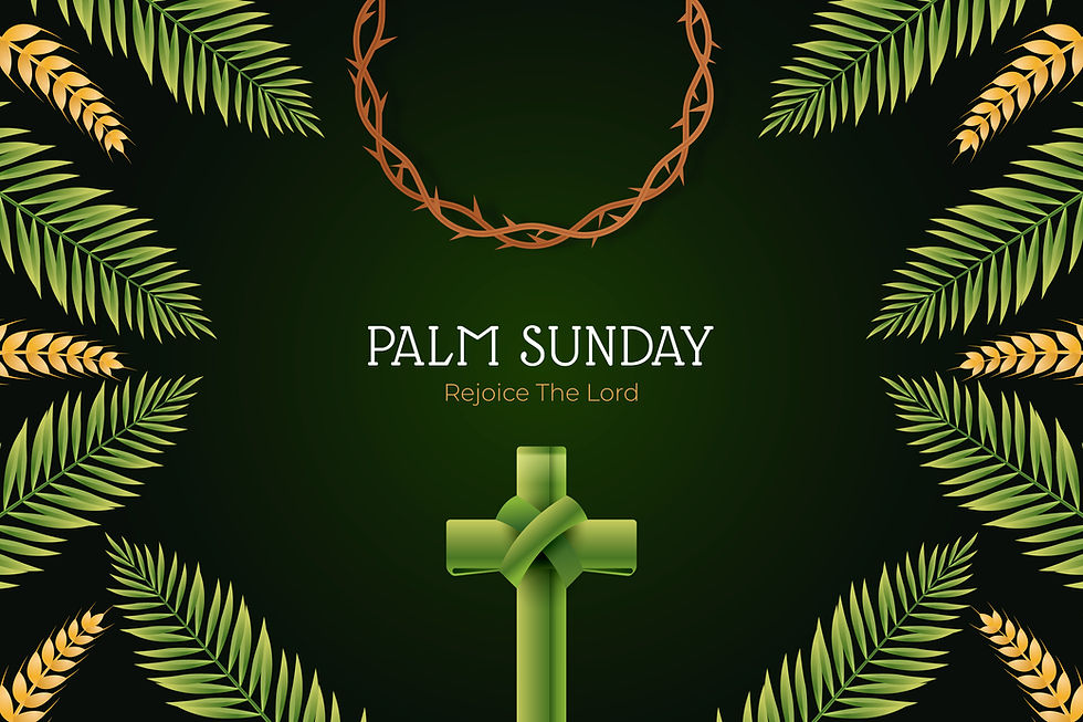 Sunday Worship at 10 - Palm Sunday