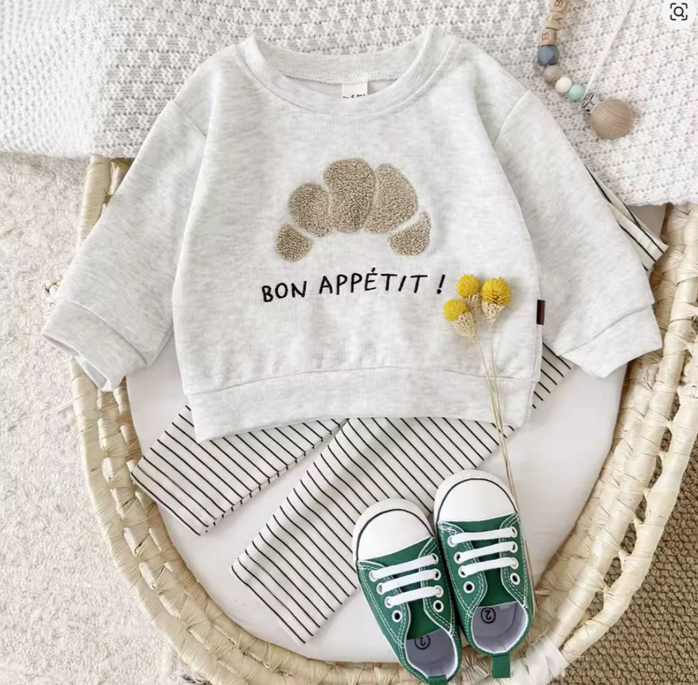 Croissant Top & Bottoms Set