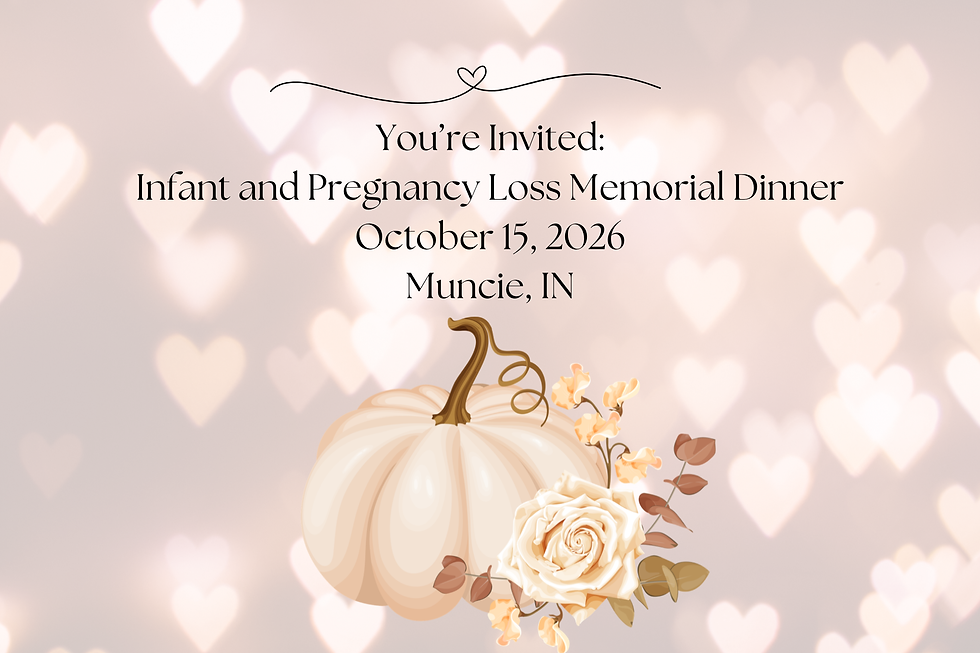 Pregnancy and Infant Loss Remembrance Day Dinner 2026