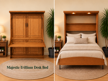 Murphy Bed With a Desk: Turn Your Salem Home Office Into a Guest Room