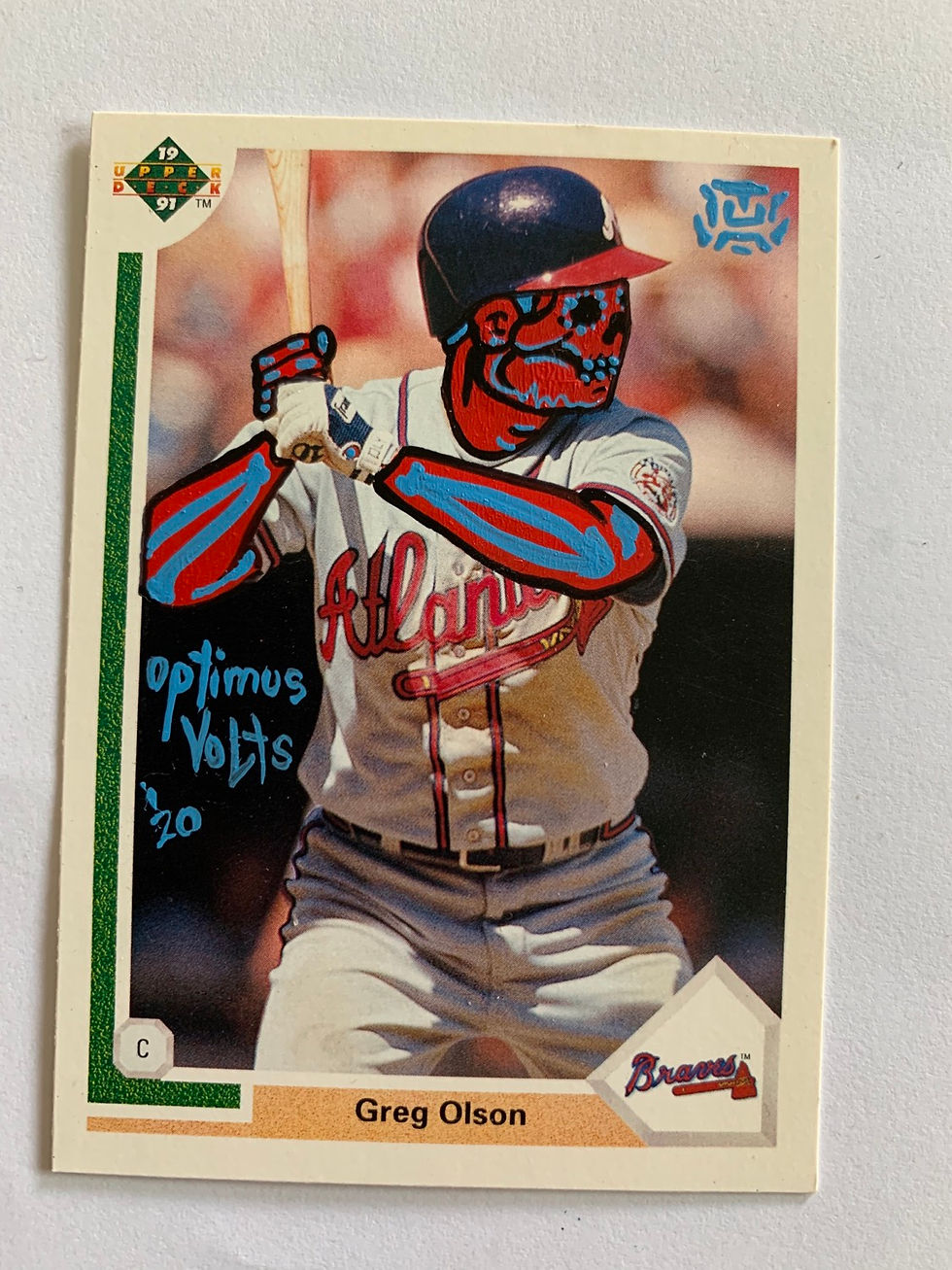 Greg Olsen upper deck 1991 Atlanta Braves￼