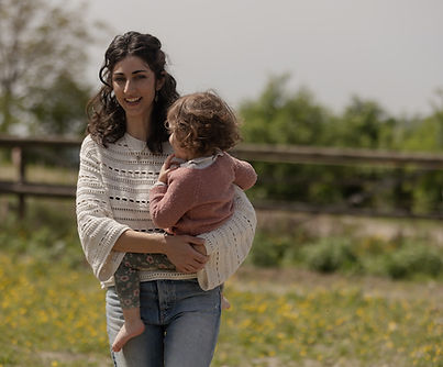 Ambra e Flora in fattoria