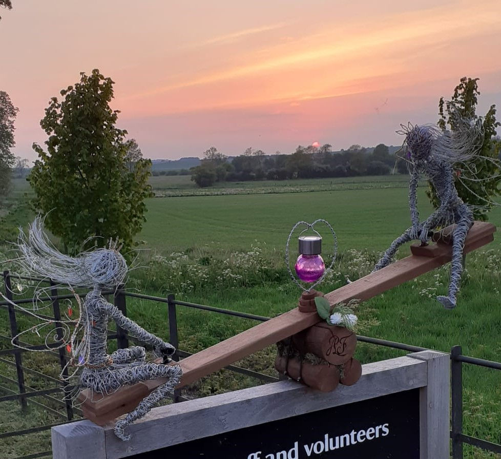 Thumbnail: Hazel & Rowan - Outdoor Wire Sculpture - Avebury Faeries