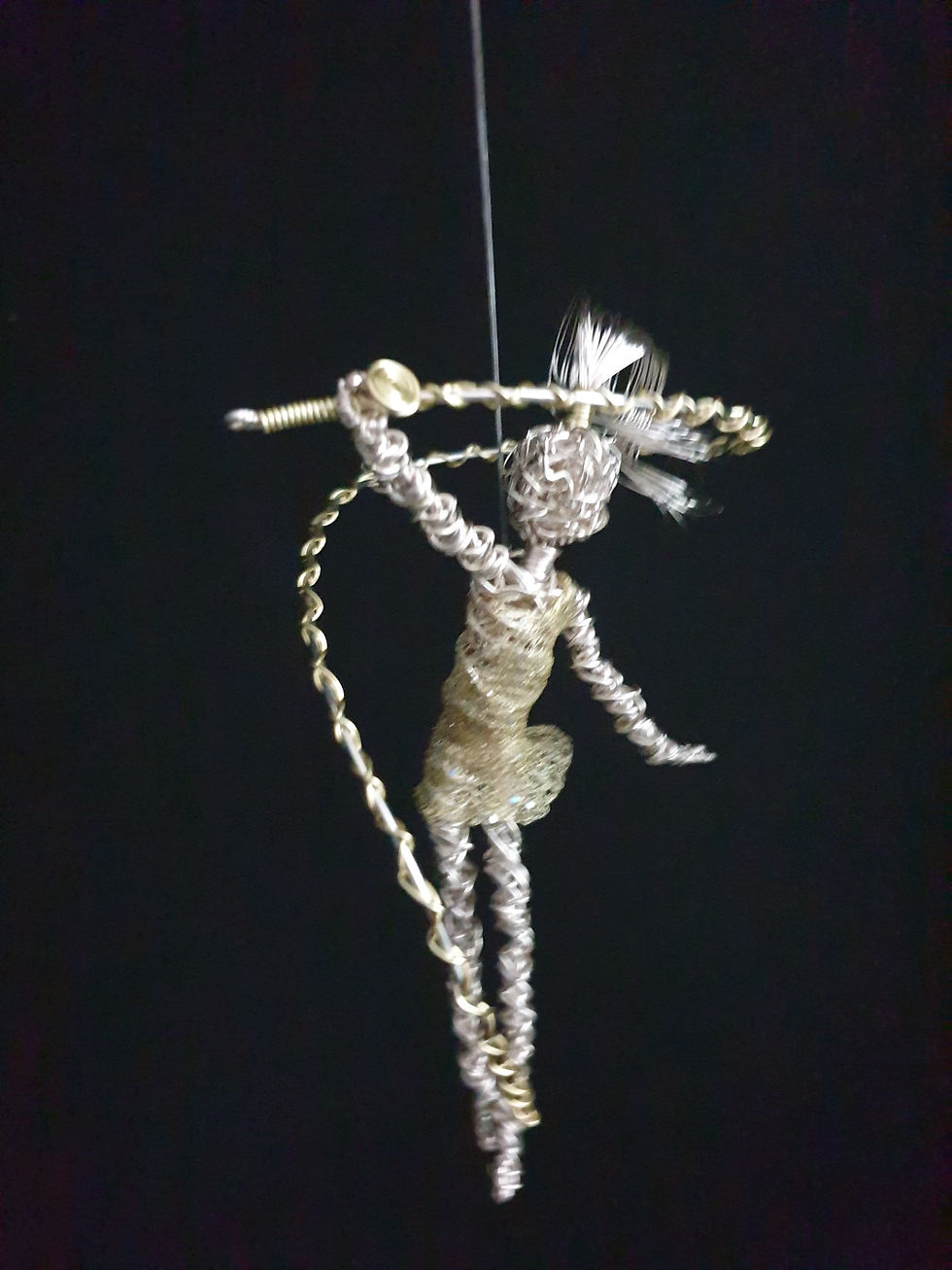 Thumbnail: Carrie - Dancing Girl Ornament - Avebury Faeries
