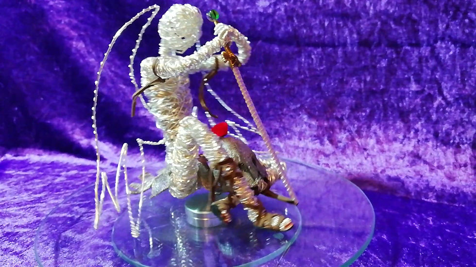 Thumbnail: Verus the Fallen Gladiator - Avebury Faeries - SOLD