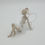 Thumbnail: Handmade Silver Plated Fairy Wire Sculpture Ornament