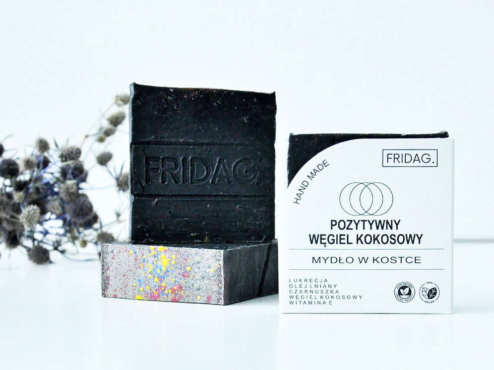 Miniatura: Pozytywny węgiel kokosowy - mydło ręcznie robione