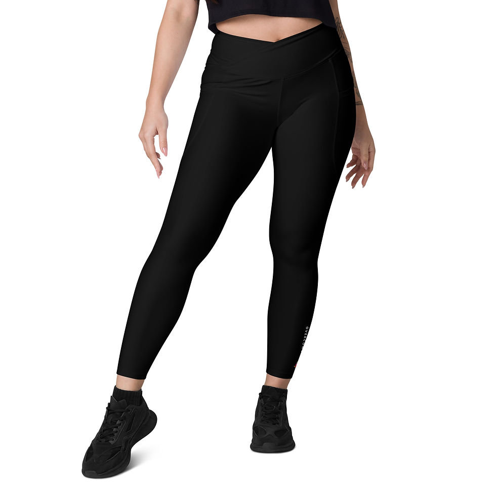 Thumbnail: Overcomer Crossover leggings with pockets