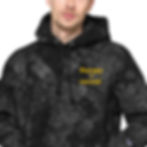 Thumbnail: Therapy = Normal Unisex Champion tie-dye hoodie
