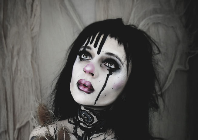 alternative make-up artist ironfaces