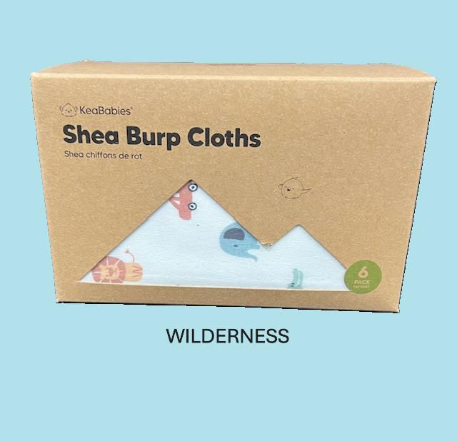 Thumbnail: KeaBabies Burp Cloths - Pkg of 6