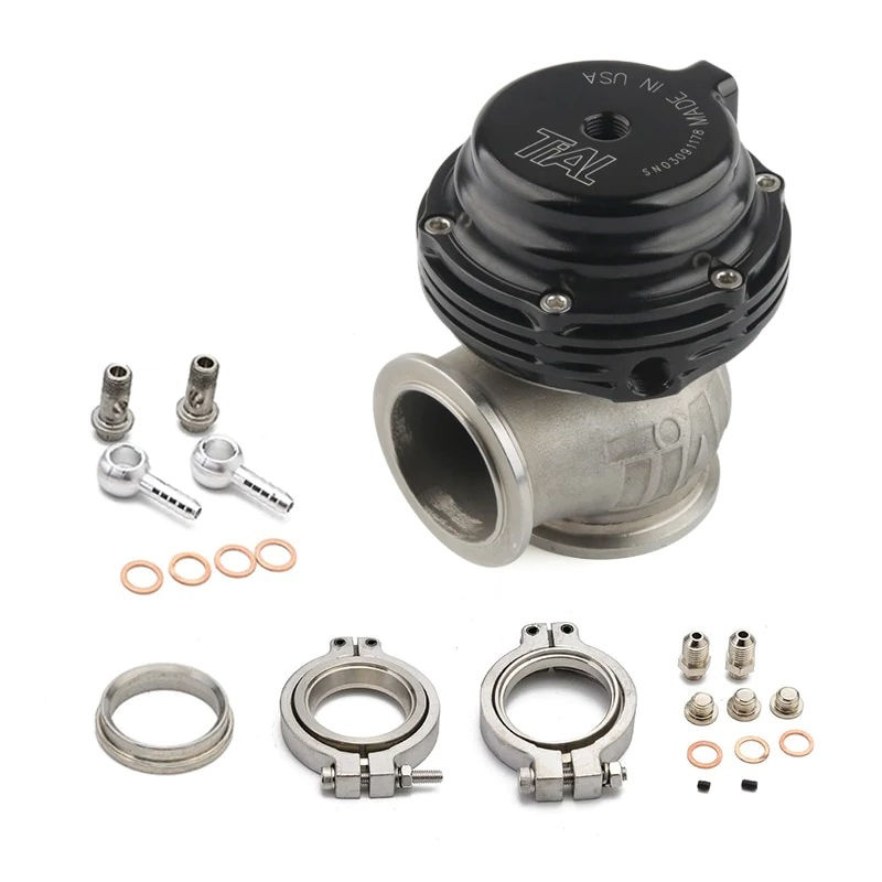 Thumbnail: Tial MVS Style 38mm V-Band External Wastegate - Black