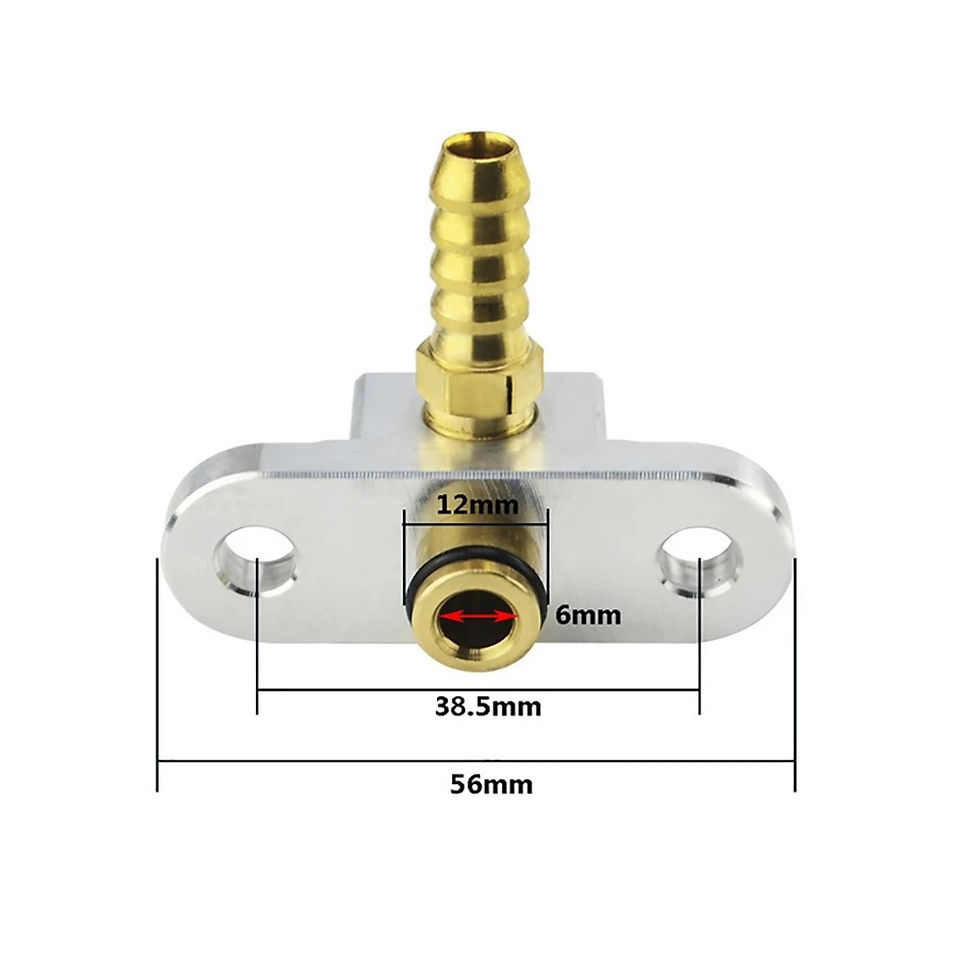 Thumbnail: Fuel Rail Pressure Regulator Adaptor for Subaru Impreza Newage WRX STI