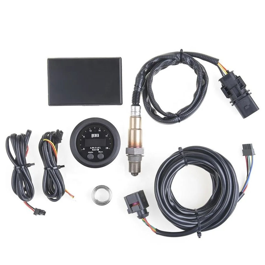 Thumbnail: 52mm Air Fuel Ratio LED Digital Display Wideband Kit - With O2 Sensor