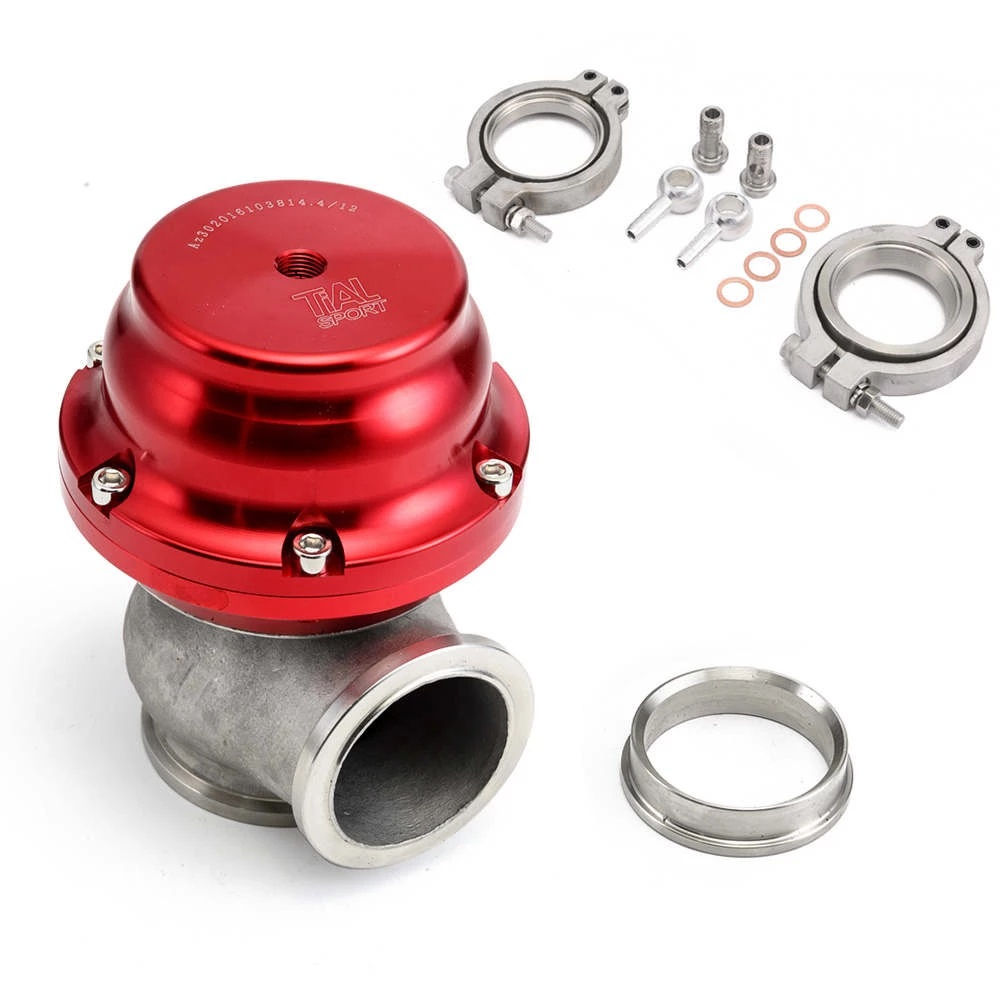 Tial V44 Style 44mm V-Band External Wastegate - Red