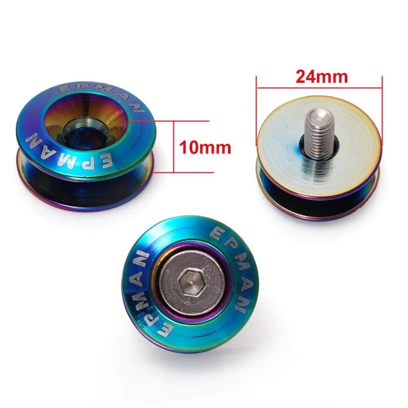 Thumbnail: Chrome Quick Release Bumper Fender Fastener Set JDM 350Z 200SX EP3 S14 R