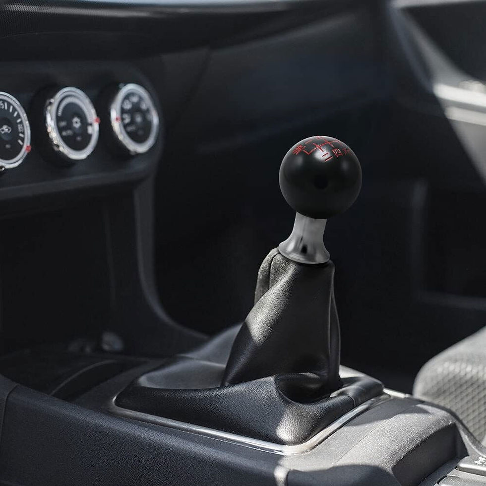 Thumbnail: Black Manual Gear Shift Knob Gaiter Retaining Collar - M8 M10 M12