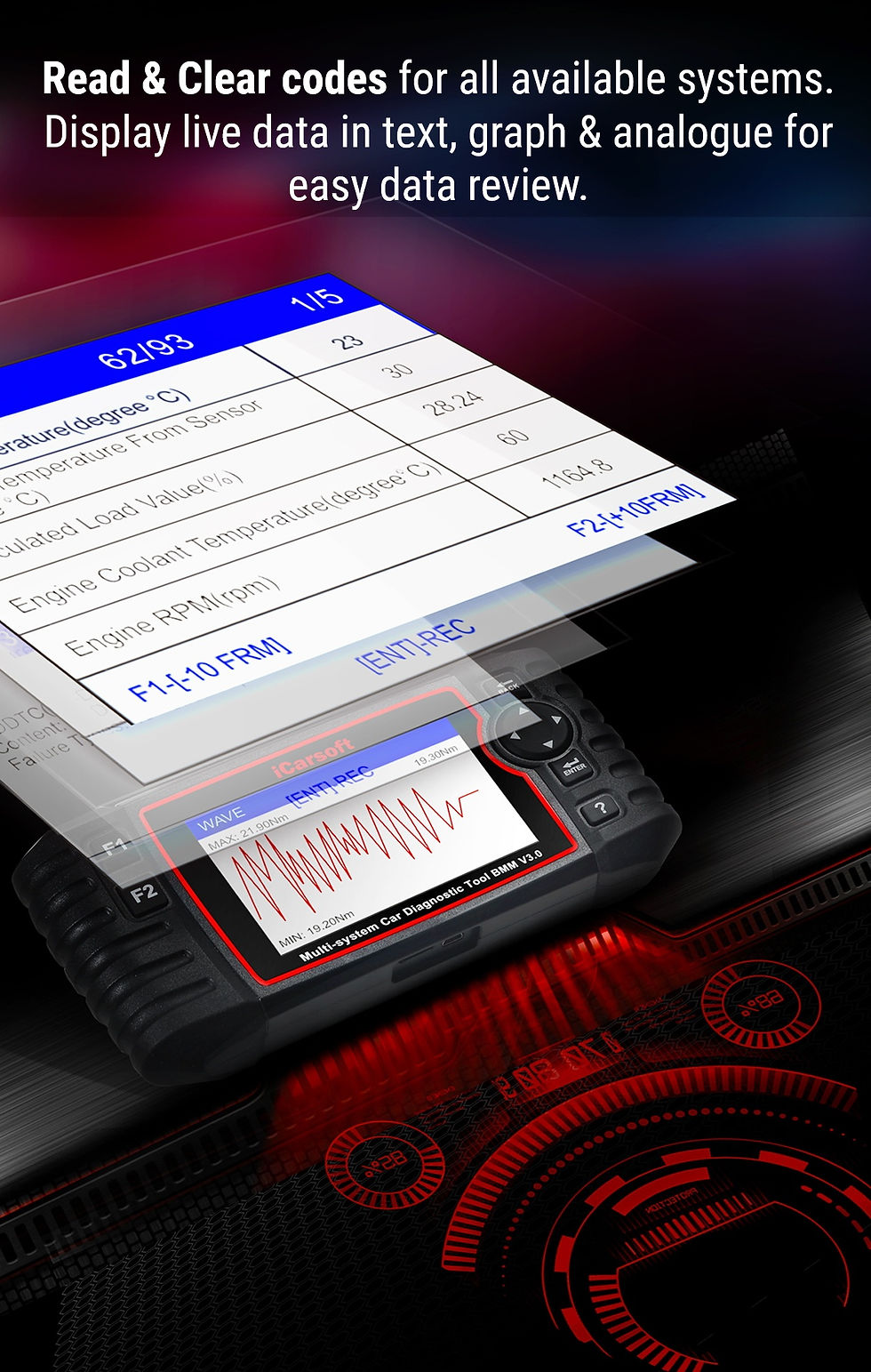 Thumbnail: ICARSOFT BMM V3.0 Diagnostic Scanner - BMW & MINI