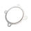 Thumbnail: Stainless Steel 3 Inch 4 bolt Discharge Gasket For GT Ball Bearing Turbo