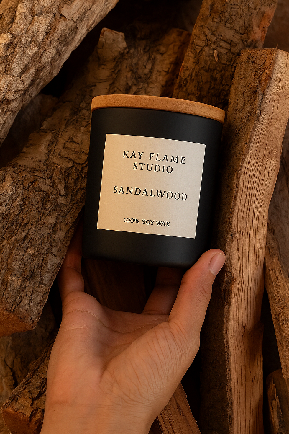 Thumbnail: Sandalwood Jar Candle